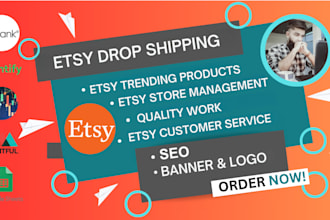 do etsy drop shipping and listing on your etsy store