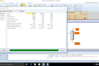 simulation project on aspen hysys