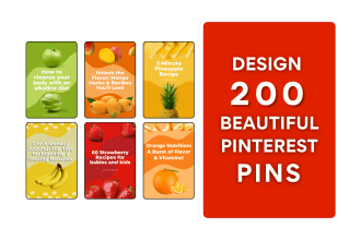 make amazing and seo optimized pinterest pins designs