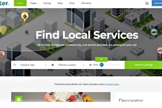 design a brilliant directory website on wordpress with custom features