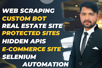 do website scraping, web scraper, and custom data scraping