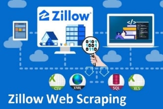 scraping zillow for properties data