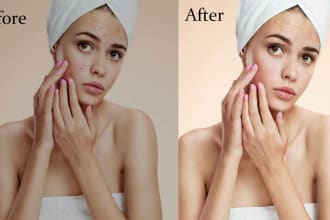 do photoshop edit and high end photo retouching