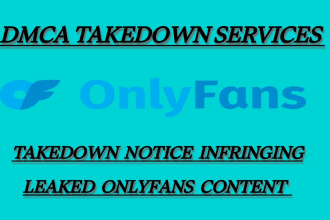 send dmca takedown to remove your leaked onlyfans content images and videos