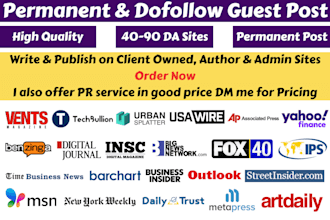 permanent guest post, dofollow backlinks on high da dr websites
