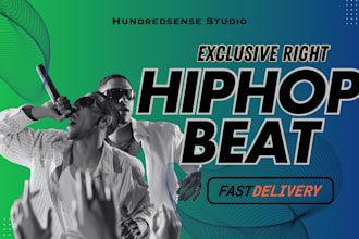 produce high quality for hiphop, trap, drill and rap beat