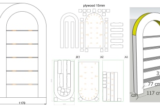 do a cnc router design custom order for you