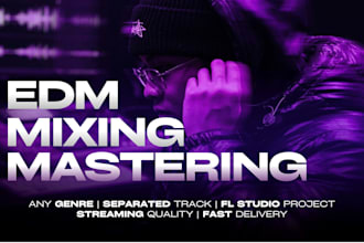 mixing and mastering your edm song with high quality