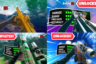 design high quality cod vanguard thumbnails