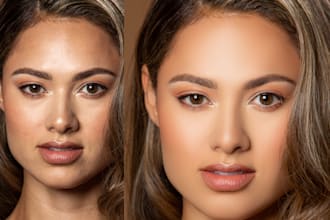 do professional studio quality photo retouching