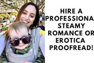 professional proofread an erotic fiction novel