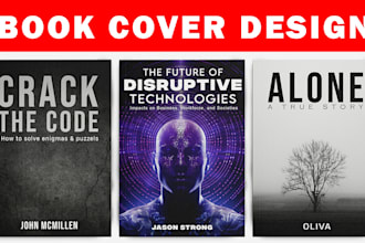 do book cover design, e book cover, kindle cover