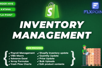 do inventory management via katana flxpoint and orderhive