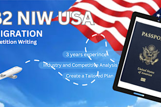 craft a strong eb2 niw petition and business plan for US immigration