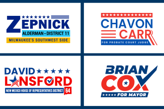do a logo for political campaign, election parties, city council and mayor