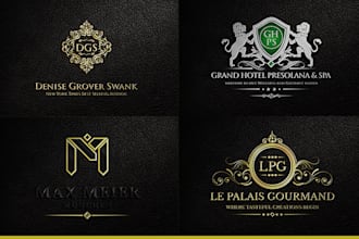design heraldic luxury logo