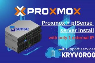 install proxmox virtual environment on dedicated server