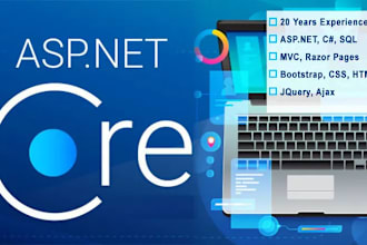 develop asp dot net web apps using c sharp, sql server