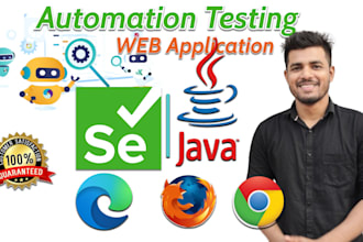 do automation testing using selenium with java, cucumber, testng, maven