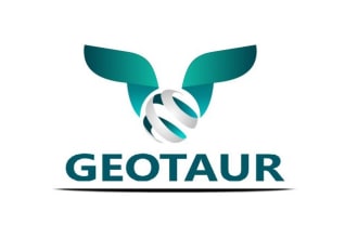design eco cloud data, software, apps logo for IT company