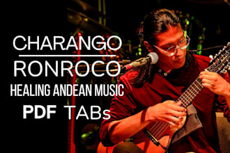 create pro tabs for charango or ronroco