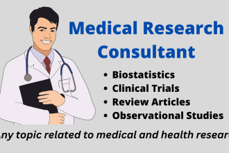 be your medical research consultant