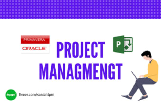 create project schedules in ms project and primavera p6