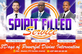 design amazing event flyer
