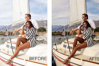 do retouch, photo edit fashion, lookbook, and clothes photos