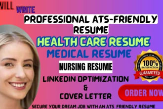standard medical resume, healthcare, doctor, nursing, pharmacy resume to ats