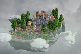 build minecraft spawn hubs, lobbies, minigame maps for you