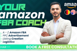 be your expert amazon fba coach and business consultant