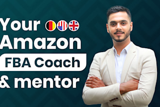 be your amazon fba coach as amazon fba consultant and mentor