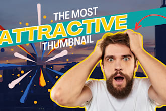design  youtube thumbnail for you