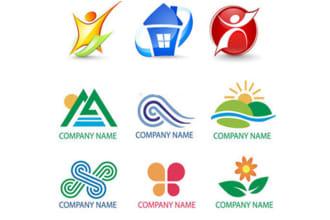 create a modern corporate business logo design