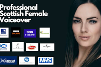 record a professional scottish voice over