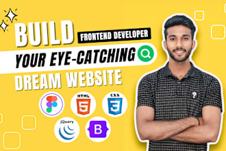 develop a responsive website psd to html, sketch to html, css3, javascript