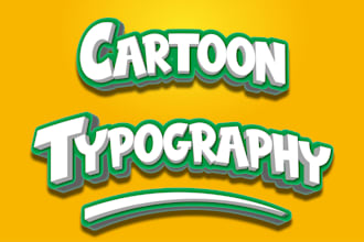 make custom hand lettering, handwritten typography font logo