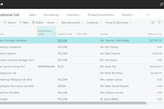 write code in al to add new feature in business central