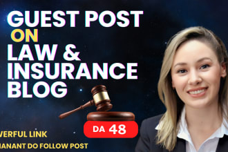 submit a guest post on a quality law and insurance blog
