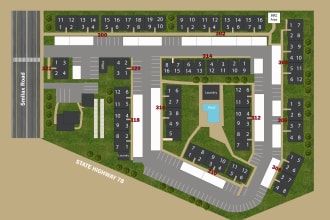 redraw floor plan for real estate agents in 5 hours