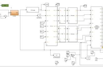 develop control  for electrical systems with matlab simulink