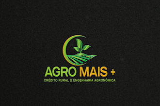 do snow removal, agriculture,landscape and lawn care logo