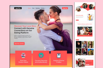 figma design, website ui design, website mockup or figma website design
