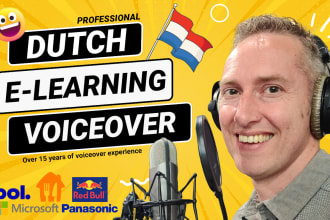 offer engaging elearning dutch voiceover services