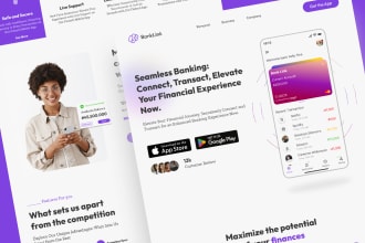 do website ui design, figma website design, website design