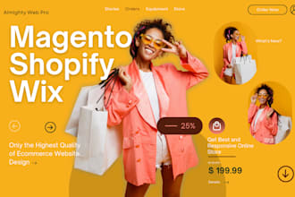 magento2 shopify store fix magento store wordpress website wix ecommerce website
