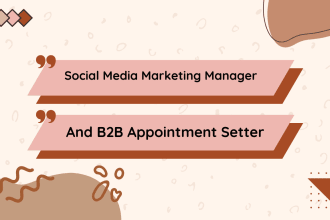 be your social media manager and appointment setter