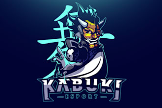 create high quality logo about esport, gaming, twitch mascot