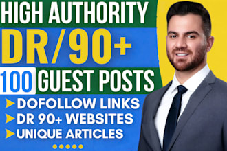 do SEO guest post backlink, high da guest post service, publish article